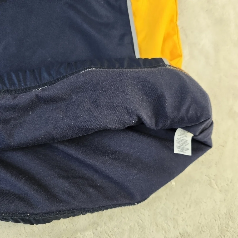 Champion US Navy Pullover Windbreaker Sz Lg Blue